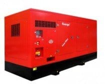Energo ED 130/400 IV в кожухе для строительного объекта