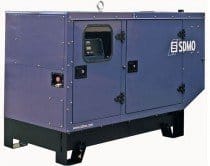 Установка генератора SDMO J44 в частном коттедже