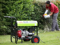 Как завести бензиновый генератор?