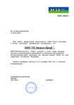 Сертификат официального дилера на продукцию Aksa