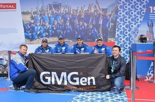 ЭнергоПроф и GMGen Power Systems проводили команду КАМАЗ-мастер на Шёлковый путь