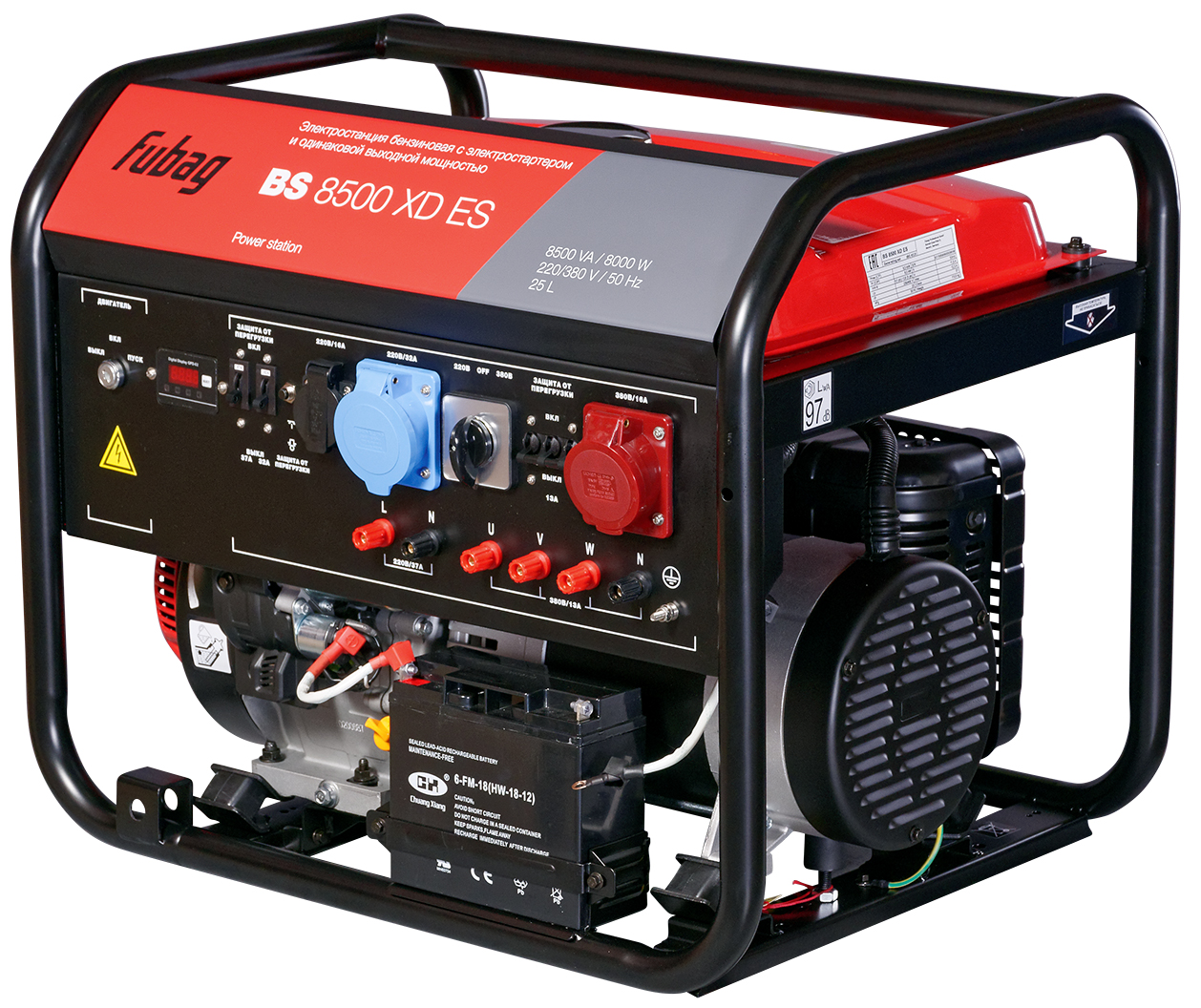 Генератор fubag bs 8500