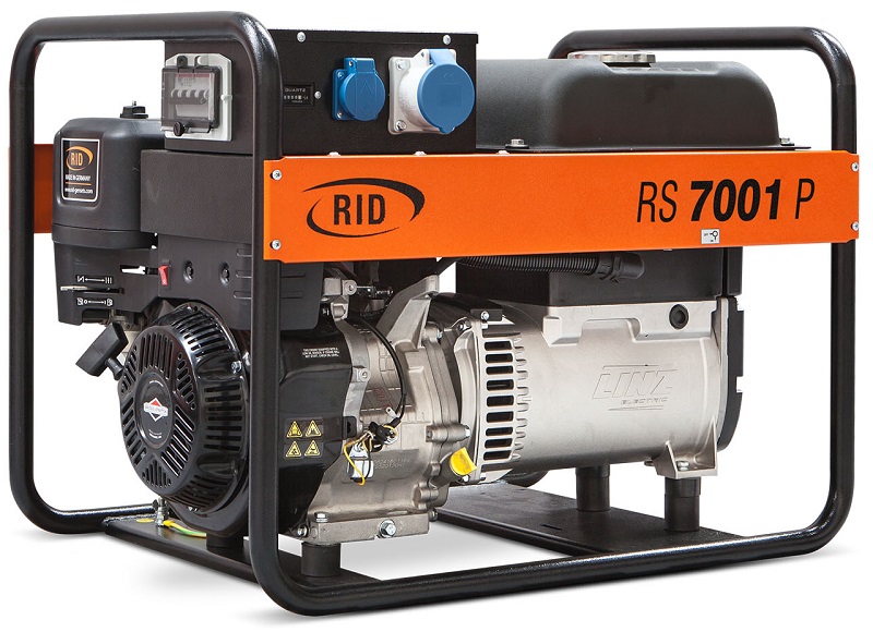 Характеристики генератора RID RS7001E
